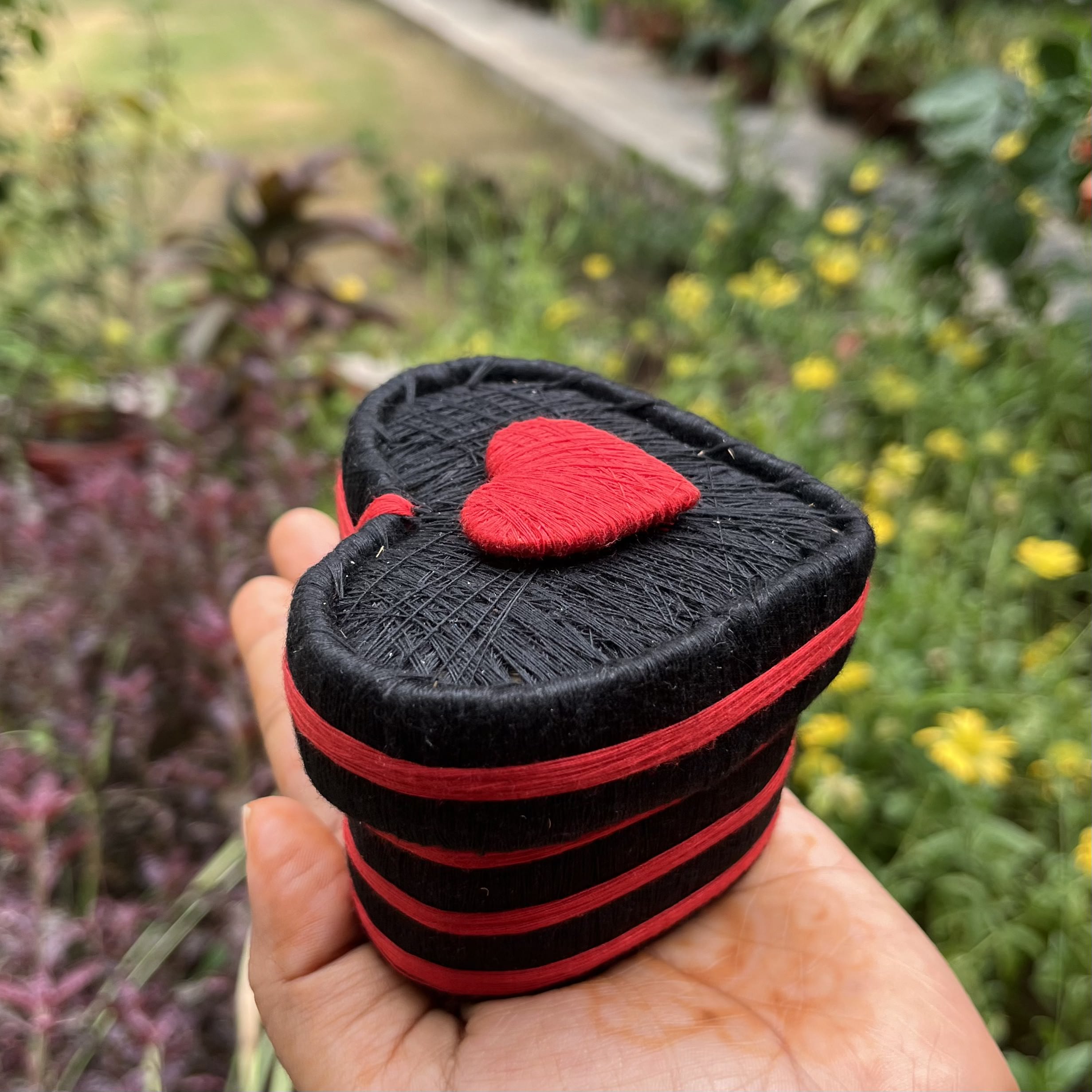 Handcrafted Coir Trinket Box