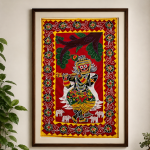 Handmade Odisha Traditional Pipili Applique Wall Décor – Shree Jagannath